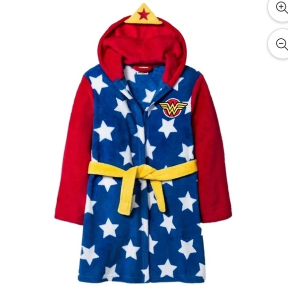 Girls Wonder Woman Robe‎ - Picture 1 of 7